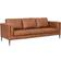 FurnHouse Valencia Cognac Sofa 220cm 3 personers