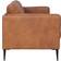 FurnHouse Valencia Cognac Sofa 220cm 3 personers