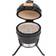vidaXL 2-in-1 Kamado Grill Smoker - Black