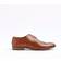 River Island Mens Brown Leather Derby Brogue Shoes - 6