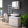 VICCO Meuble Sous Vasque Simple 80 x 58.6 cm