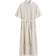 H&M Linen Blend Shirt Dress - White