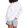 PINK Ivy Fleece Oversized Crew Sweatshirt - Vs White