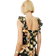 H&M Peplum Top - Black/Floral