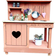 Muddy Buddy Mud Kitchen Adventurer Heart Blushpink