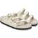 Birkenstock Florida Exquisite Natural Leather Patent - High Shine Ecru