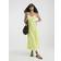 River Island Sleeveless Tie Waist Maxi Dress - Green