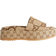 Gucci Platform Slide - Camel/Dark Brown