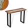 vidaXL 245065 Brown Console Table 35x100cm