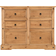 SECONIQUE Corona Distressed Waxed Pine Chest of Drawer 133x104.5cm