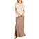 A-View Emily Skirt Dam Maxikjolar - Light Brown