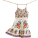 River Island Mini Girls Del Maar Floral Dress - White
