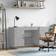 vidaXL 829544 Concrete Grey Writing Desk 50x140cm