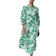 H&M Tiered Midi Dress - Green