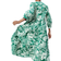 H&M Tiered Midi Dress - Green