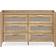 Julian Bowen Sydney Natural Oak Chest of Drawer 120x75cm