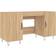 vidaXL 829543 Sonoma Oak Skrivebord 50x140cm