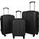 Groundlevel Delta Stripe Set of 3 - Black