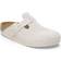 Birkenstock Boston Suede Leather - Antique White