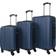 Groundlevel Delta Stripe Set of 3 - Navy