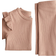 H&M Ribbat Set I Bomull - Beige