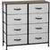 Homcom Industrial Bedroom Dresser Grey Chest of Drawer 80x62.5cm