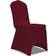 vidaXL Elastic Bordeaux Loose Chair Cover Red (100x100cm)