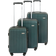 Cavalet Rhodos Suitcase 3 delar - Dark Green