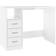 vidaXL 823034 White Skrivbord 50x102cm