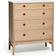 Mavis Höllviken White Pigmented Oak Chest of Drawer 86x102cm
