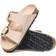Birkenstock Arizona Big Buckle Natural Leather Patent - High Shine New Beige
