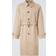 Burberry Long Gabardine Car Coat - Beige