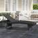 OutSunny Pe Rattan Sun Lounger with 4-Level Adjustable Backrest 41 x 60 x 195 cm