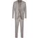 Steffen Klein Anzug Slim-Fit Herren Slim Fit - Beige