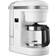 KitchenAid 5KCM1208EWH Drip-kaffebryggare vit glas