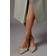 Coast Diamante Glitter Textile Sling Back High Stiletto Heel Court Shoes - Gold