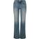 True Religion Becca Mr Boot Cut Flap Kvinde Lapis Light Jeans - Str 29