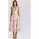 House of CB Rosalee Corset Midi Dress - Pink Floral