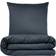 Luna Denmark Bambus Dynebetræk Anthracite (220x200cm)