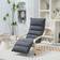 Homcom Birch Wood Drak Grey Lounge Chair