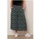 Yours Floral Print Midaxi Culottes - Black