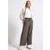 Street One Wide Leg Strukturhose - Braun