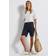 Street One Bermudas Frauen Bermuda mit String-Detail - Blau