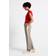 Street One Frauen Straight Leg Hose - Beige