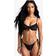 boohoo Womens Swimwear Essentials Underwired Bikini Top - Black