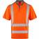 leo Workwear Putsborough Leo EcoViz Coolmax High Performance T-Shirt - Orange