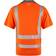 leo Workwear Putsborough Leo EcoViz Coolmax High Performance T-Shirt - Orange