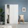 IKEA Kleppstad White Garderobeskab 117x176cm
