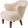 Audo Copenhagen Ingeborg Sheepskin/Moonlight/Smoked Oak Armchair 76cm