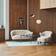 Audo Copenhagen Ingeborg Sheepskin/Moonlight/Smoked Oak Armchair 76cm